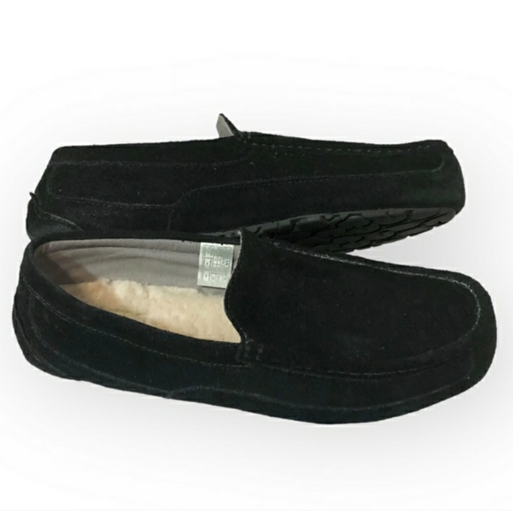 UGG Alder Faux Shearling Lined Suede Slipper (Men)EUC! main image 9
